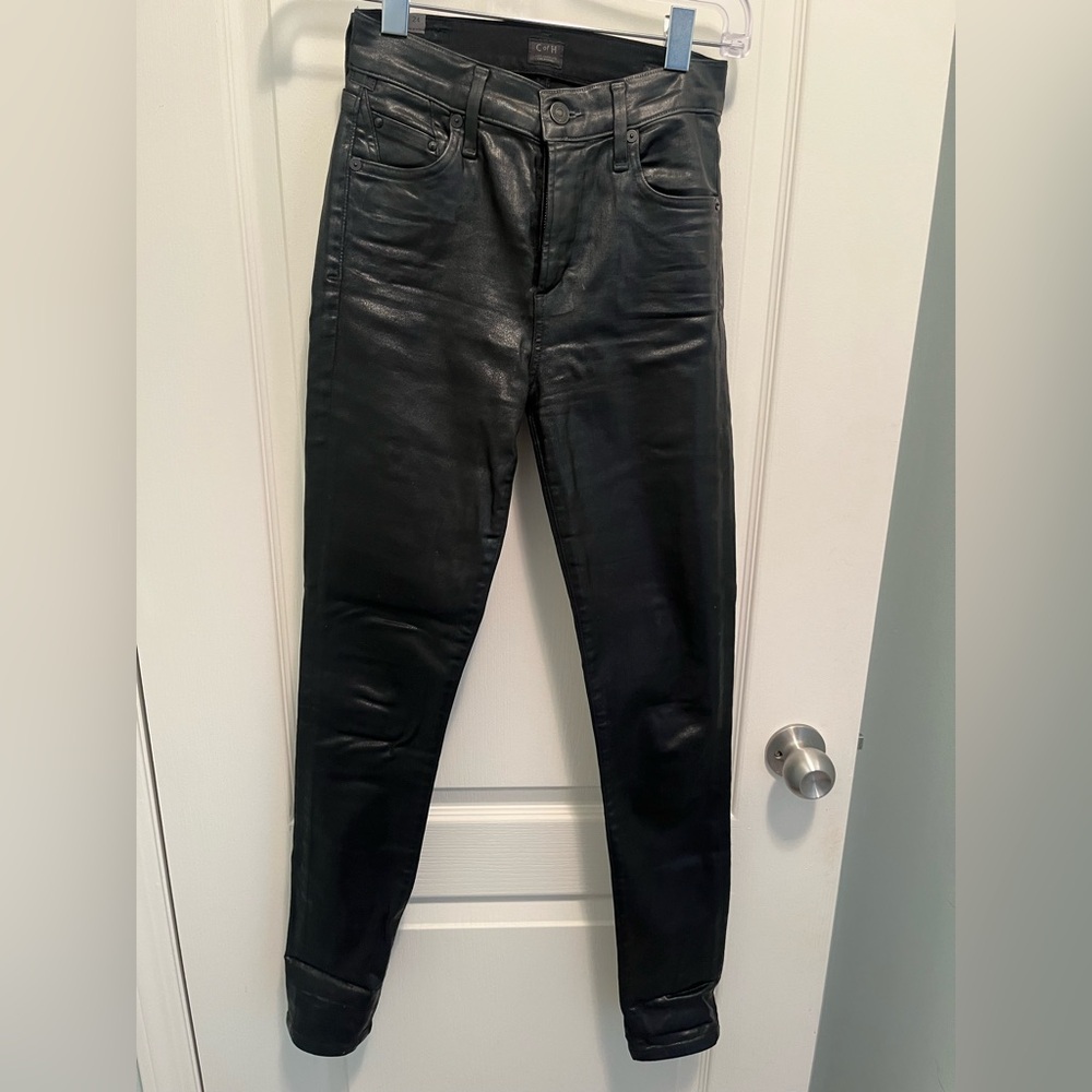 Citizens of humanity rocket skinny coated jeans